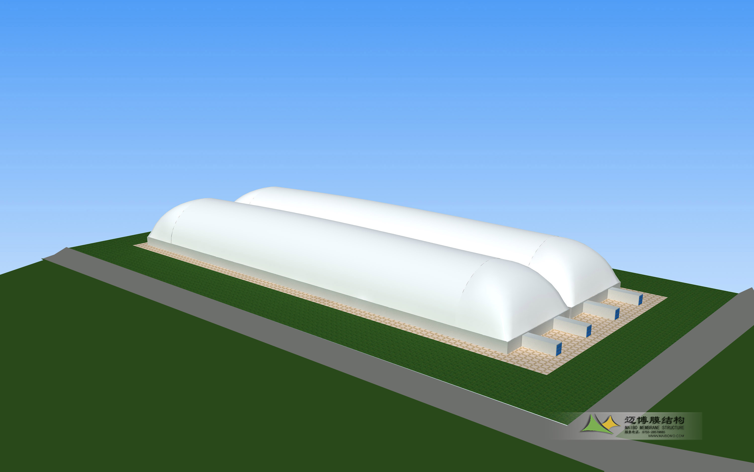 河北華豐煤化電力煤場(chǎng)氣膜項(xiàng)目設(shè)計(jì)方案