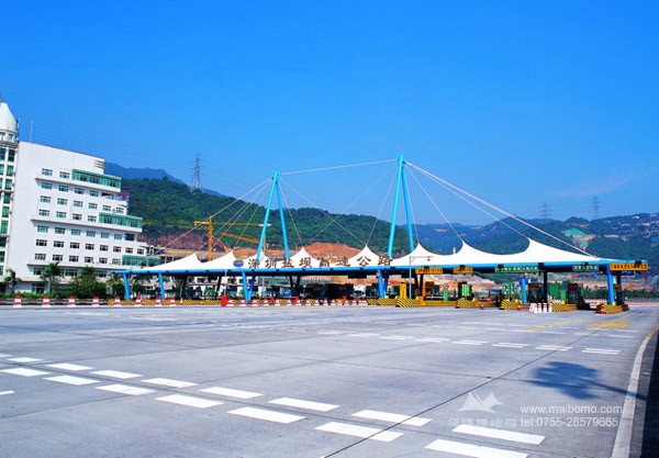 大梅沙收費(fèi)站膜結(jié)構(gòu)