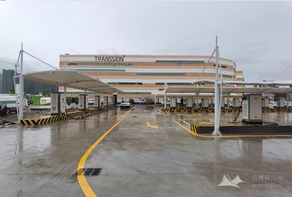 膜結(jié)構(gòu)車棚